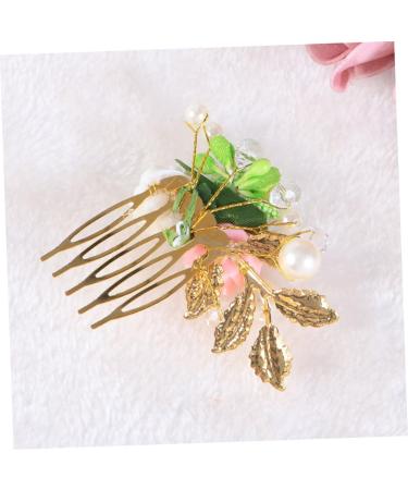 Didiseaon Wedding Hair Comb Bride Wedding Dress Hair Accessories Flower Hair Comb - Buy Online on SooperMarket.com