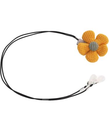 Hearing Amplifier Clip & Lanyard for Seniors | Floral Design Earphone Fastening Belt | Anti-Loss Listener Rope for Both Ears - Buy Online on SooperMarket.com