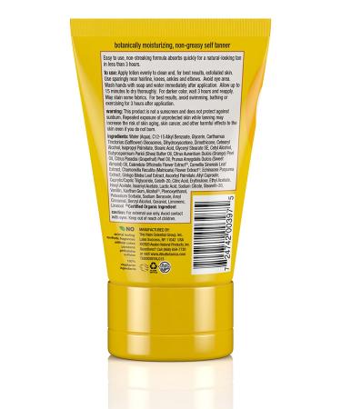 Alba Botanica Sunless Tanner - 4 oz Natural Self-Tanner for Healthy Glow - Buy Online on SooperMarket.com