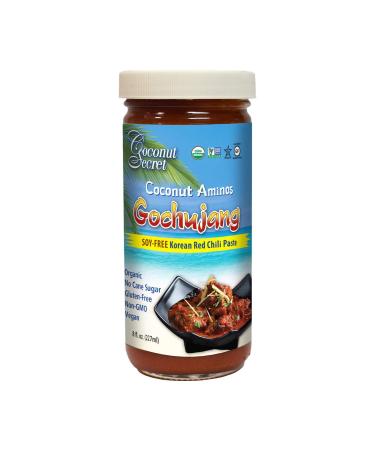 Coconut Secret Soy-Free Gochujang Sauce - Coconut Aminos, Organic, Gluten-Free, Non-GMO, No Cane Sugar, Vegan - 8 Fl Oz
