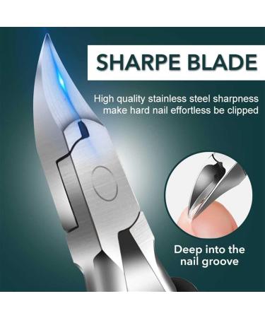 Professional Heavy Duty Thick Toe Nail Clippers Plier Cutters Dead Skin Steel Trimmer Steelr Pedicure Toenail - Buy Online on SooperMarket.com