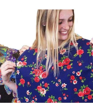 Adult Bibs for Eating with Crumb Catcher 3pcs Waterproof Reusable Clothing Protectors for Elderly Women - Buy Online on SooperMarket.com