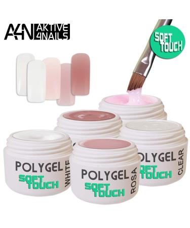 Nail Studio Gel Set - PolyGel & AcrylGel Soft Touch for Beginners & Professionals | Starter Set XL - International Shipping - Buy Online on SooperMarket.com