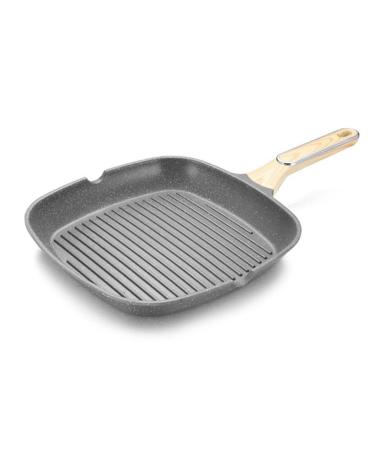 DELURA Saucepan Multi-Purpose Durable Frying Pan 3-in-1 Steak Breakfast Skillets Omelet Saucepan Cooking Pot Kitchen Cookware Utensils Pot