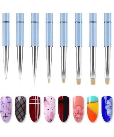 FOMIYES Acrylic Nail Tools Rhinestone Tool Nail Art Tool Manicure Tools Nail Flower Colored Drawing Tool for Manicure Nail Art Liner Nail Art Pen Gel Pen Draw Flowers Size 6 Picture 1 - Buy Online on SooperMarket.com