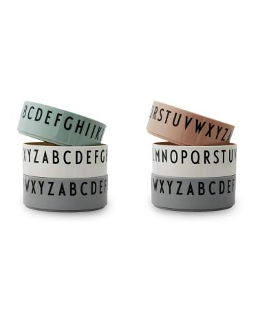 Design Letters Breakfast. Dinner. Lunch (Nude) tritan One size One Size Nude - Bowl
