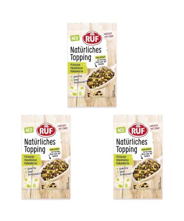 Call natural topping with pistachios hazelnuts cocoa core without artificial additives delicious on porridge muesli gluten -free and vegan 30g (pack with 3) 30 g (3 pack) nut