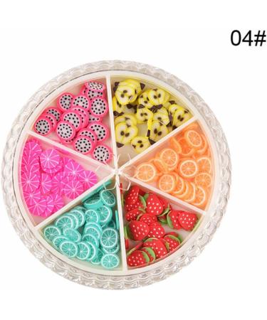 PLAFOPE 4 Box Manicure Decals Fingernail Decals Slice Nail Decoration DIY Nail Slice Decorations Self-adhesive Nail Decals Cellphone Decoration Nail Art Stickers Fruit Nail Stickers - Buy Online on SooperMarket.com