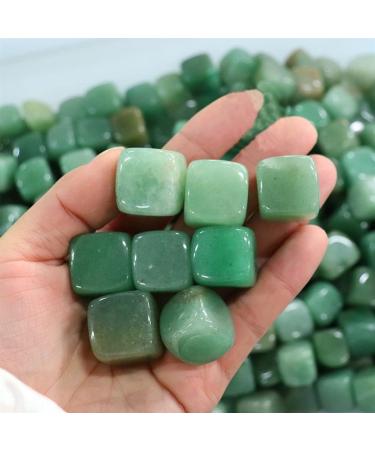 GGZWQPSZZ Natural Crystal Rough Natural Green Tangling Jade Tumbled Stones Crystals SpecimenRaw GemstonesStone 100g - Buy Online on SooperMarket.com