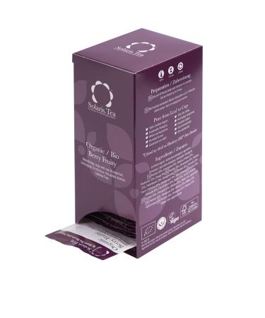Solaris Tea Organic Berry Fruity Fruit Tea - 40 Silk Tea Bags | Premium Herbal Tea for International Shipping - Buy Online on SooperMarket.com