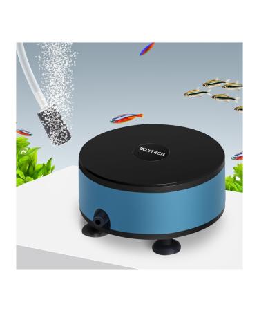 Boxtech Mini aquarium Air pump for tank - oxygen ventilation pump bubbler kit with air stone air hose for 1.5-7 gallon fish tank