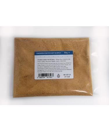 Entirely Ingredients - Chicken coater hot & Spicy 50g - Selected for Premium Quality