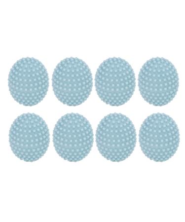 8pcs Washer Dryer Balls Laundry Washing Ball Reusable Prevent Tangling Stain Removal PVC Softener Ball for Washing Machine/1652