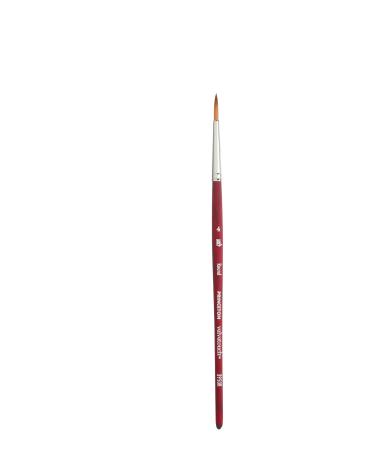 Princeton Velvetouch  Series 3950  Paint Brush for Acrylic  Oil and Watercolor  Round  4