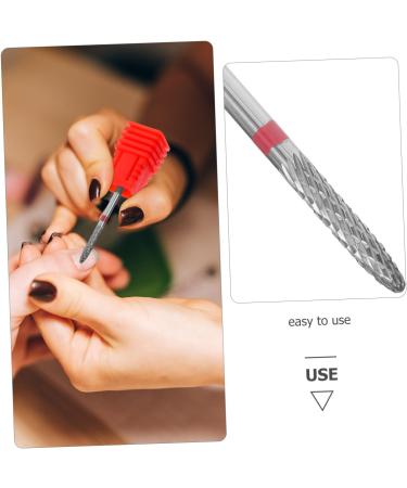 Gogogmee Nail Polisher Drill Bit for Acrylic Nails Nail Bits for Nail Drill Acrylic Nail Drill Bits Manicure Art Drill Bits Manicure Accessories Nail Art Tools Nail Art Polishing Tools 7.00X1.30X1.30CM Red - Buy Online on SooperMarket.com