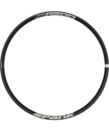 Spank OOZY Trail 395 Bike Rims - 27.5 Inch Black | Tubeless-Ready Corrugated Rim | ASTM-5 Certified for All Mountain, Trail, E-Bike | Dynamal Alloy Shotpeen Anodized Black - Buy Online on SooperMarket.com
