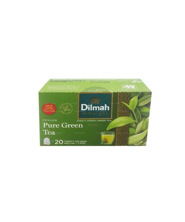 DILMAH Pure Green Green Tea 1.5g. x 20teabags