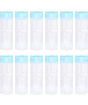 Lens Container Transparent Design Wear Resistant Lens Case Portable ABS Material 12PCS for Daily Use for - Buy Online on SooperMarket.com