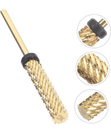 minkissy Drills Cuticle Drill Bits Manicure Supplies Acrylic Drill Bits Nail Tungsten Steel Accessories 0.56x0.56x5.05cm As Shown2 - Buy Online on SooperMarket.com