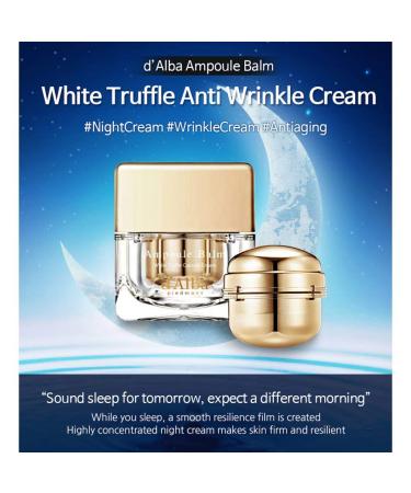 Buy d'Alba White Truffle Anti-Wrinkle Cream Ampoule Balm 1.76 oz | Nourishing Skincare for Youthful Skin - Buy Online on SooperMarket.com