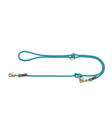 HUNTER OSS Adjustable leash rope brass snap hook maritime 0.8 x 200 cm petrol