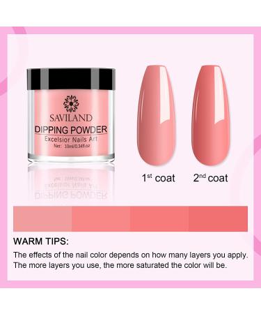 Saviland 29pcs Nail Dip Powder Kit | 20 Colors Set with Liquid, Base, Top Coat & Activator | Ideal for Nail Beginners & Professionals | D-Fantastic Night Gift for Ladies - Buy Online on SooperMarket.com