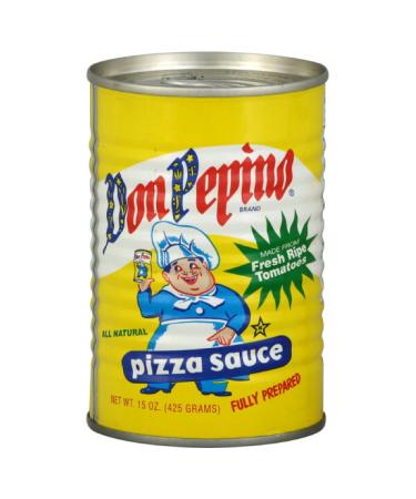 Don Pepino Pizza Sauce, 15 Ounce (Pack of 12) Pizza 5 Ounce (Pack of 12)