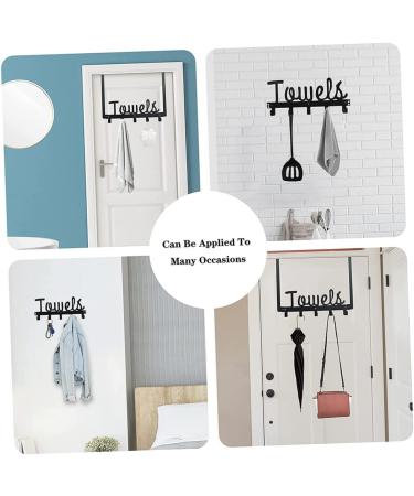 RORPOIR Coat Hangers Hat Hanger Over The Door Rack Nail- Coat Hook Hat Hook Door Hanging Back Door - Buy Online on SooperMarket.com