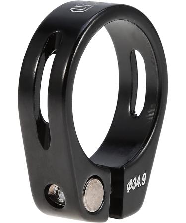 VGEBY1 Bike Seat Post Clamp - 34.9mm Quick Release Aluminum Alloy Tube Clip for 30.4/30.8/31.6mm Seat Post, Black - Buy Online on SooperMarket.com