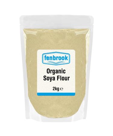 Organic Soya Flour 2kg | Certified Organic by Fenbrook Organic