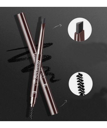 Longlasting Waterproof Eyebrow Pencil - Durable Automaric Liner in Grey | Choose from 5 Natural Colors for Long-Lasting Eyebrows - Buy Online on SooperMarket.com