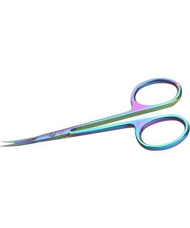 Cuticle Nail Scissors Multi Purpose Small Manicure Scissors Pedicure Finger & Toe Nail Cuticle Scissors Professional Thin toenail Scissors Eyebrow Scissors for Men and Women (Multi Colour) - Buy Online on SooperMarket.com