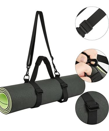 WISDING Yoga Mat Strap - Portable Sling for Yoga Mat, Picnic Blanket, Festivals, Camping | Adjustable Shoulder Strap & Handle for Pilates & Motorcycling - Buy Online on SooperMarket.com