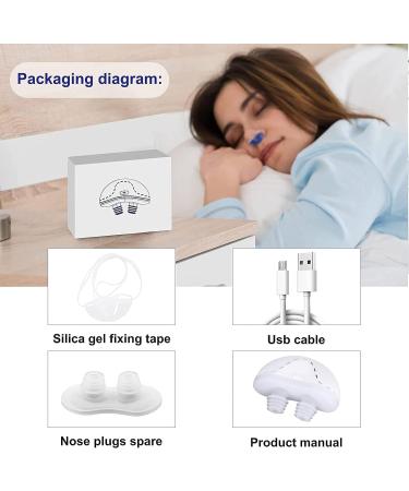 Variable Speed Electronic Anti Snoring Device with Adjustable Wind Speed - White - Buy Online on SooperMarket.com