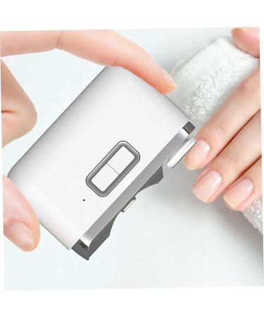 Electric Nail Clipper Automatic Nail Clipper Nail Trimmer Nail Polisher Nail Clippers for Baby Portable Nail File Fingernail Clipper for Baby Nail File with Light - Buy Online on SooperMarket.com