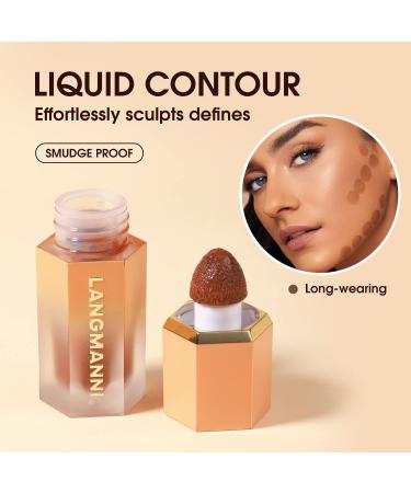 URQT Liquid Contour Wand - Sponge Tip, Highly Pigmented, Long Lasting, Natural Finish (Golden Sun) - Buy Online on SooperMarket.com