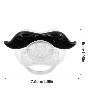 Jomewory Funny Schnuller-Bart | Silicone Pacifier Design for Kids | Ideal Baby Toy Gift for Boys & Girls - Buy Online on SooperMarket.com