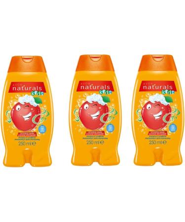 3 pack of Kids 2-in-1 Shampoo & Conditioner. Amazing Apple scent. 250ml x 3 - Buy Online on SooperMarket.com