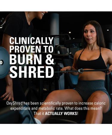 EHP Labs OxyShred Thermogenic Pre Workout Powder & Shredding Supplement - Preworkout for Men & Women Sugar Free Energy Powder with 150mg of Caffeine - Peach Mango 60 Servings - Buy Online on SooperMarket.com