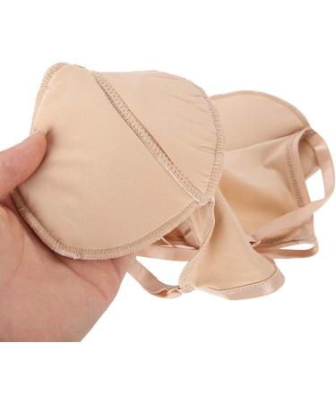 Adjustable Reusable Underarm Sweat Pads - Skin Color Armpit Guards with Elastic Strap - Buy Online on SooperMarket.com