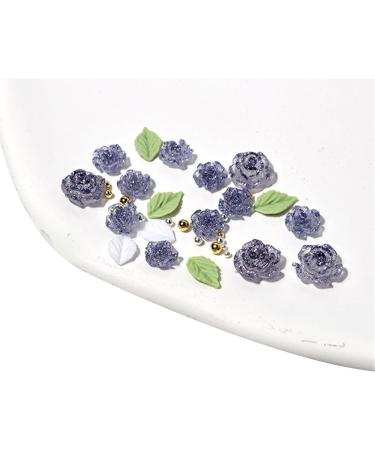 3D Flower Nail Steel Beads Leaf Nails Art Nails Art Decorations Nails Art Supplies for Acrylic Nails 3D Flower Nail Leaf Nails Art Steel Beads Nails Art Decorations - Buy Online on SooperMarket.com