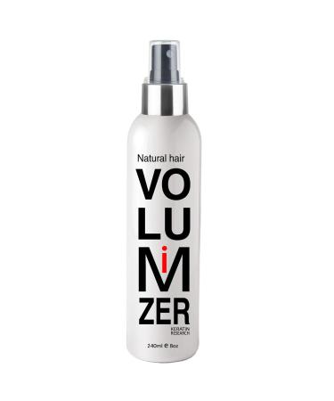 KERATIN RESEARCH Instant Natural Hair Volumizing Spray + Thickener for Fine Hair - Thicker Hair in 30 Seconds - Experts Recommended Products for Women & Men (8oz) 8 Fl Oz (Pack of 1)
