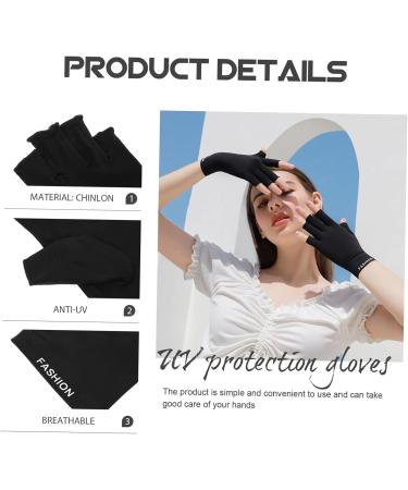minkissy 4 Pairs Nail Protection Gloves Miss Protector Manicure Nylon - Buy Online on SooperMarket.com