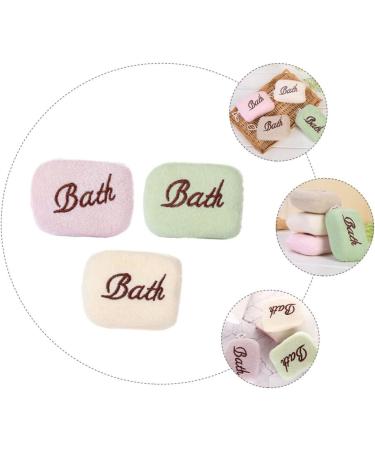 Angoily 12 Pcs Embroidered Bath Towels & Exfoliating Scrubbers - Soft Loofah & Toddler Bath Sponge for Gentle Skin Care - Buy Online on SooperMarket.com