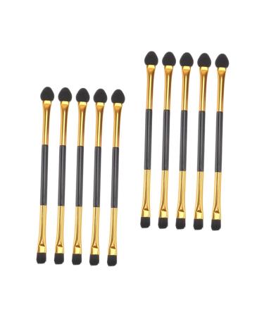 Gogogmee 20pcs Double Ended Eyeshadow Brush Makeup Brush Make up Dual Sided Eyeshadow Liquid Makeup Set Miss