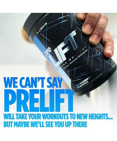 Rule 1 Pre Lift Pre-Workout Powder | Caffeine Beta-Alanine L-Citrulline Alpha GPC | Nitric Oxide Support Energy Alertness & Endurance | Sugar Free | 450G 30 Servings (Cherry Lime) - Buy Online on SooperMarket.com