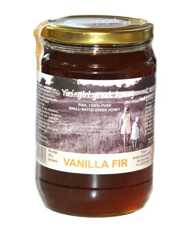 YIRI YIRI GREEK HONEY RAW GREEK HONEY 100% PURE - VANILLA FIR 960g (VANILIAS) - the rarest of Greek honeys from the black fir forest of Mainalo.
