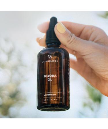 JUNGL CK Jojoba Oil | 100% Cold-Pressed Organic | Nourishing Oil for Skin & Hair | International Shipping Available - Buy Online on SooperMarket.com