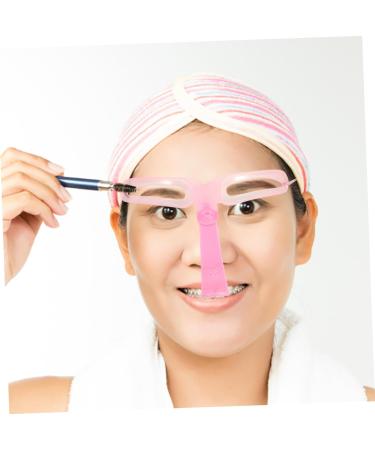 Mikinona Eyebrow Tools 3 Sets Eyebrow Aid Eyebrows Stencils Plastic Eyebrow Template Card Eyebrow Trimming Travel - Buy Online on SooperMarket.com