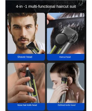 Closer Cordless Rechargeable Hair Clipper & Trimmer Beard Trimmer for Men Adjustable Beard Trimmer with 4 Limit Combs - Buy Online on SooperMarket.com